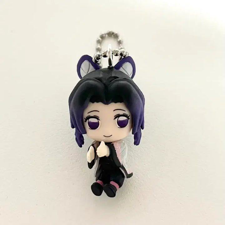 [BUNJANG] Demon Slayer Shinobu Hugcot Keychain Figure Gacha / 시노부 허그코트 키링 피규어 가챠 귀멸의 칼날 귀칼 무한성 미니