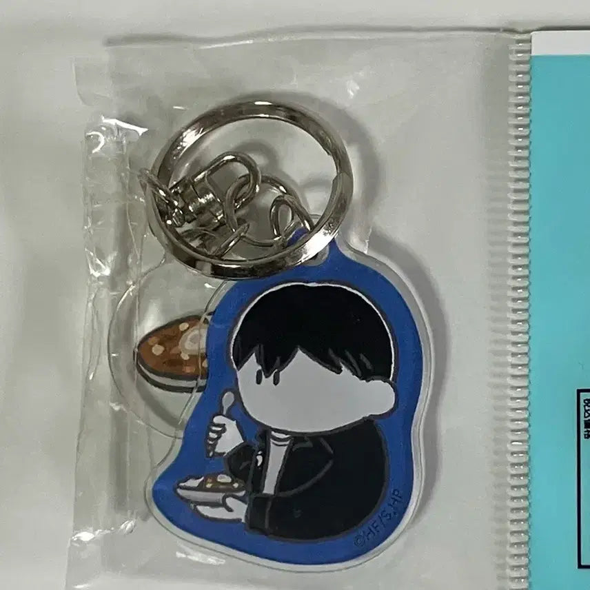 [BUNJANG] Haikyuu!! Kageyama Acrylic Charm Keychain / 하이큐 카게야마 아크릴 키링 키홀더 카레
