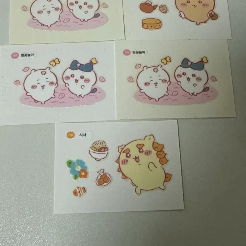 [BUNJANG] Chiikawa Sticker Set / 치이카와 띠부씰 / 띠부띠부실