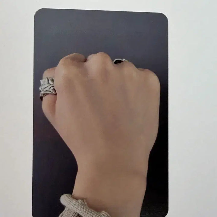 [BUNJANG] Stray Kids Han Jisung Double-Sided Photocard / 스트레이키즈 락스타 한지성 양면 손 포카