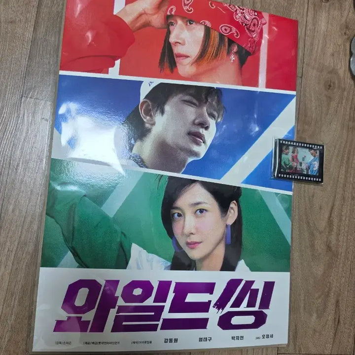 [BUNJANG] Wild Things Movie Poster + Film Acrylic Magnet Set / 영화 와일드씽 포스터+ 필름아크릴마그넷 1셋