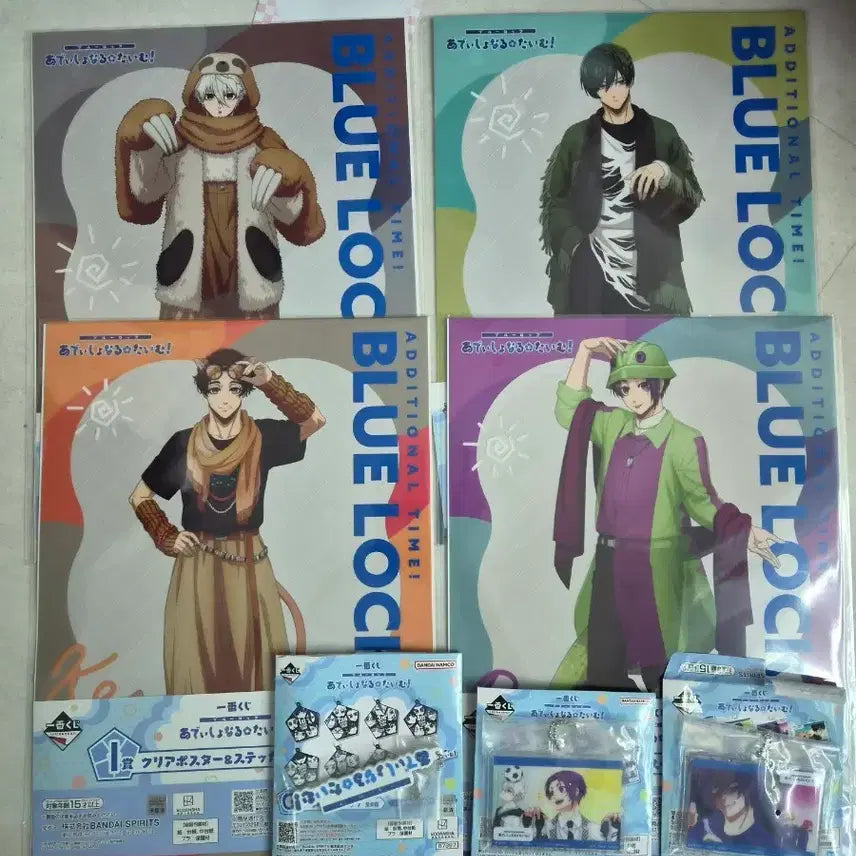 [BUNJANG] Blue Lock Additional Time Acrylic Stand &amp; Poster Set / 블루 록 추가 시간 하위상 아크릴 스탠드 &amp; 포스터 세트