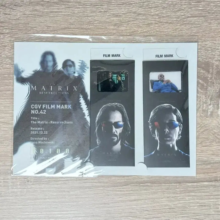 [BUNJANG] The Matrix Resurrections Film Mark / 영화 매트릭스 리저렉션 필름마크