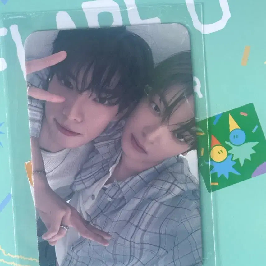 [BUNJANG] FlareU Choi Ripwoo Kang Woojin Unit Group Studio Photocard / 플레어유 최립우 강우진 유닛 단체 공방 포카