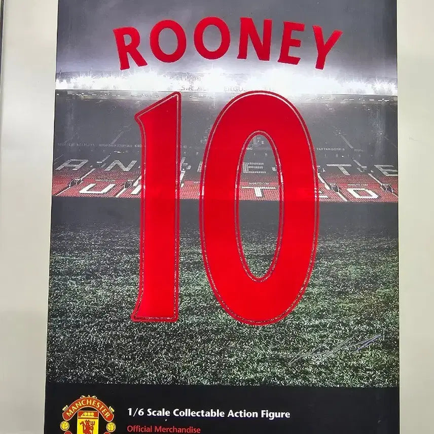 [BUNJANG] ZCWO Manchester United Wayne Rooney 2013-2014 Home Kit Action Figure / zcwo 13-14 시즌  맨유 루니 피규어 팝니다