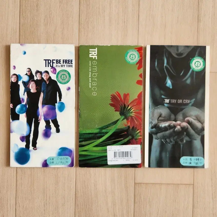 [BUNJANG] TRF 8cm CD 3-Album Set / TRF  싱글 8cm CD 3종 패키지