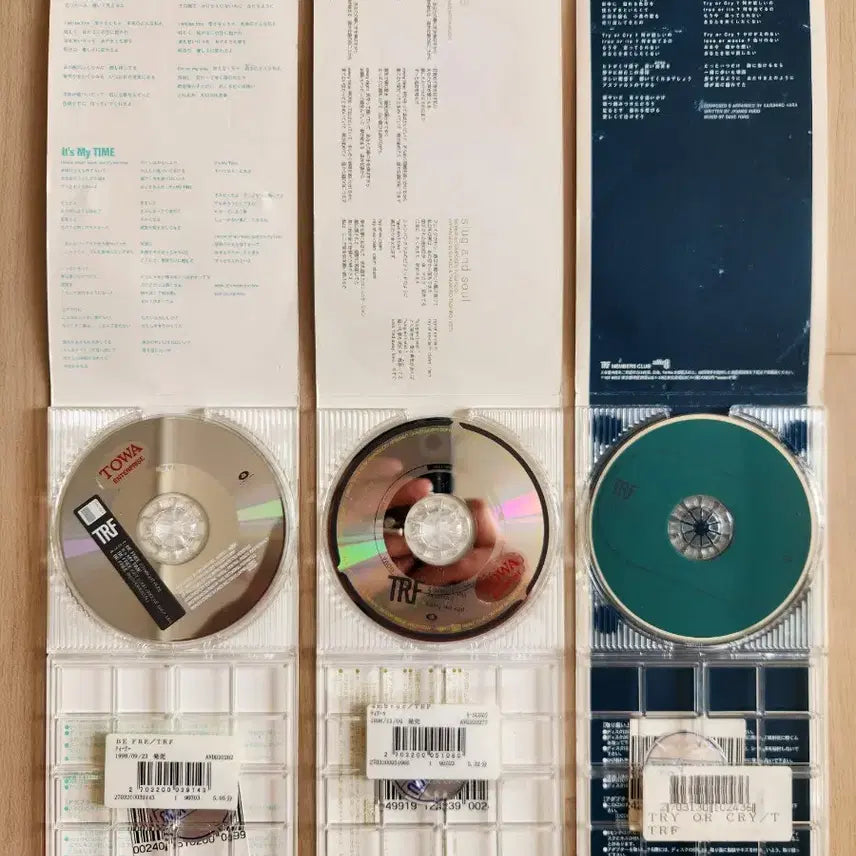 [BUNJANG] TRF 8cm CD 3-Album Set / TRF  싱글 8cm CD 3종 패키지