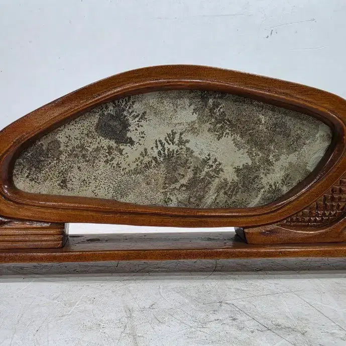 [BUNJANG] Natural Stone Engraving with Wood Frame / 수림석