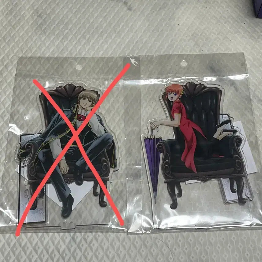 [BUNJANG] Gintama Kagura Standard Version Acrylic Stand / 은혼 은혼월드 카구라 아크릴 일반버전