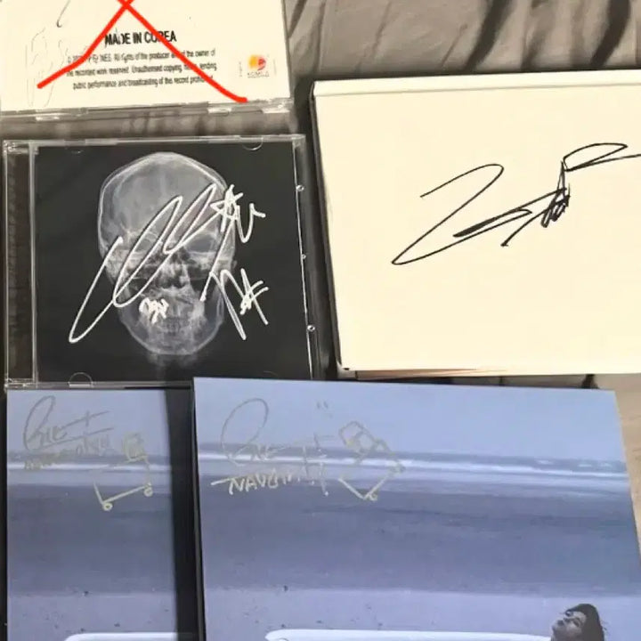 [BUNJANG] Various Korean Hip-Hop Rappers Autographed CDs / 국힙 래퍼들 사인반 가격 제시 주세요