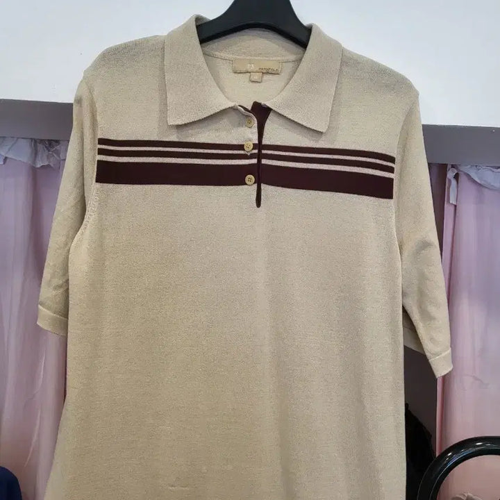 [BUNJANG] Beanpole Knit Polo Shirt / 빈폴니트폴로셔츠