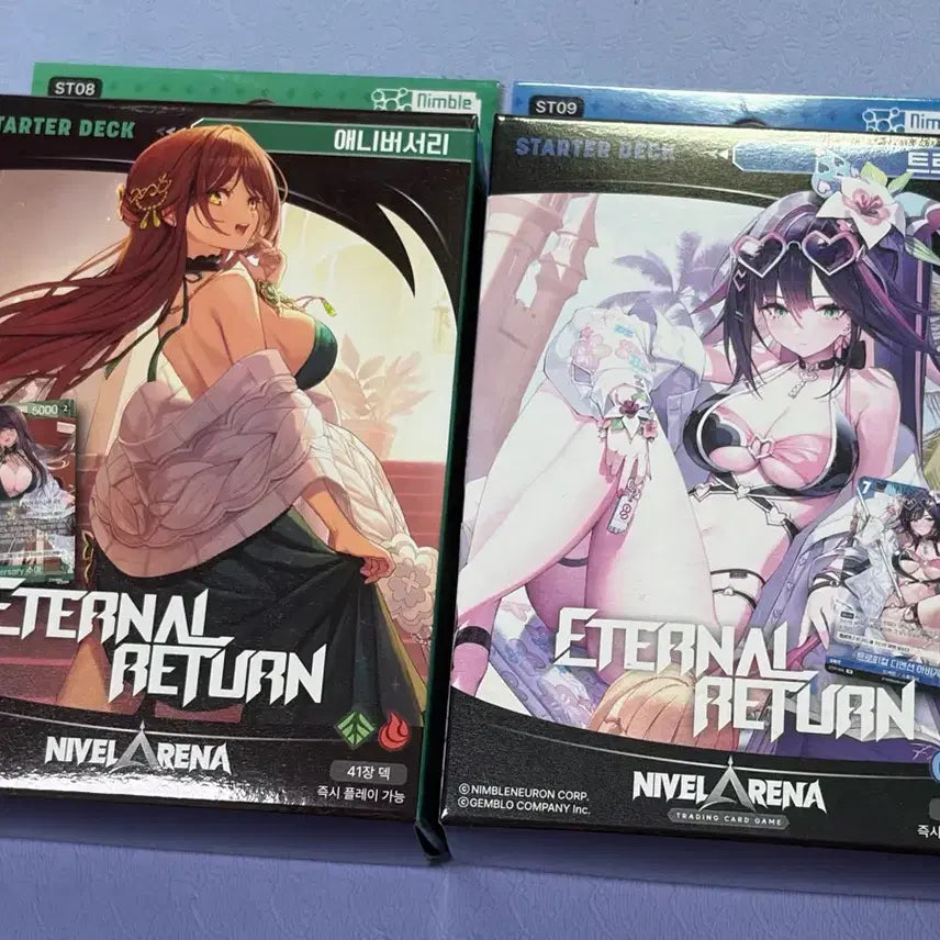 [BUNJANG] Eternal Return Nibel Arena Starter Deck Anniversary Tropical / 니벨아레나 이터널 리턴 스타터 덱 애니버서리 / 트로피컬