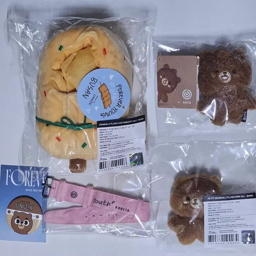 [BUNJANG] Day6 Sungjin Petit Merz Magnet Set / 데이식스 방 성진 쁘띠멀즈 마그넷 어묵옷