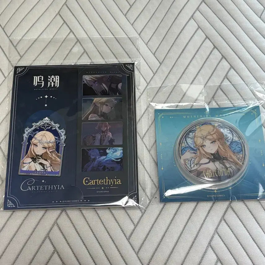 [BUNJANG] Cartesia Bundle Set - Badges &amp; Photocards / 명조 카르티시아 굿즈 일괄