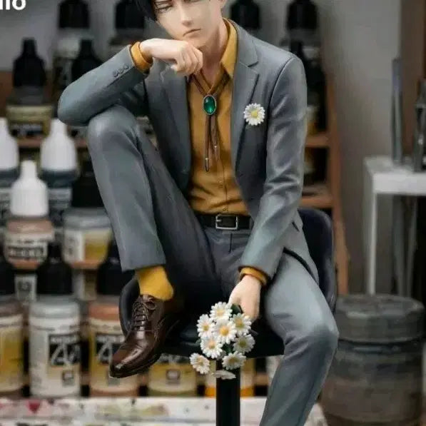 [BUNJANG] Ax-Studio Levi Resin Figure / Ax-Studio 리바이 레진 피규어 양도