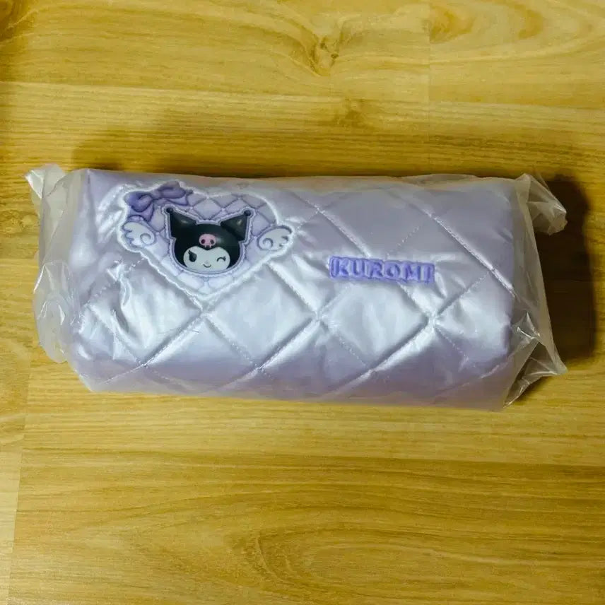 [BUNJANG] Kuromi Quilting Pencil Case / 쿠로미 필통