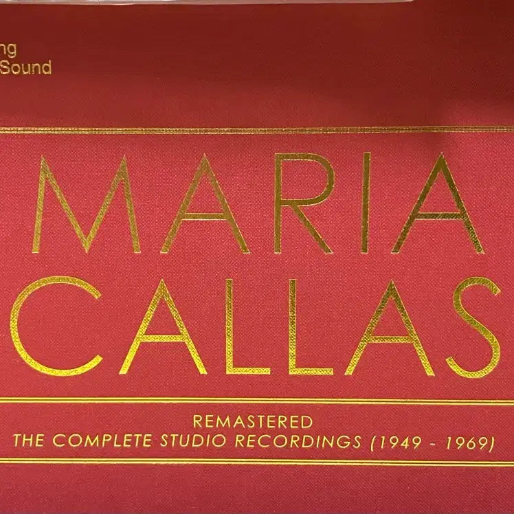 [BUNJANG] Maria Callas MQS Remastered Complete Collection / 마리아 칼라스 mqs 리마스터
