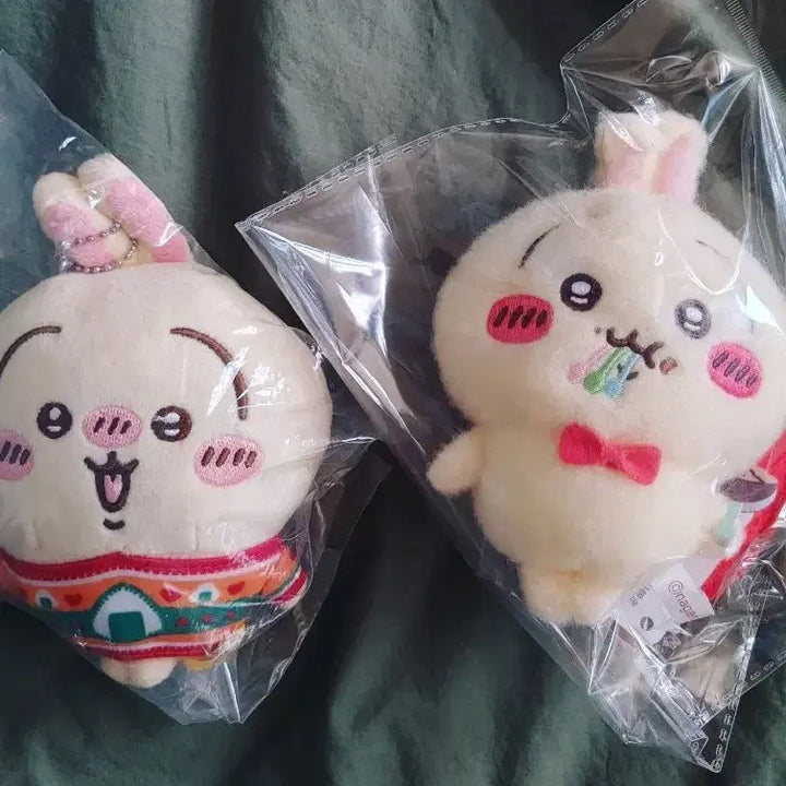 [BUNJANG] Chiikawa Usagi Valentine &amp; Seven Eleven Kuji Mascot Bundle / 치이카와 우사기 발렌타인+세븐일레븐쿠지 마스코트