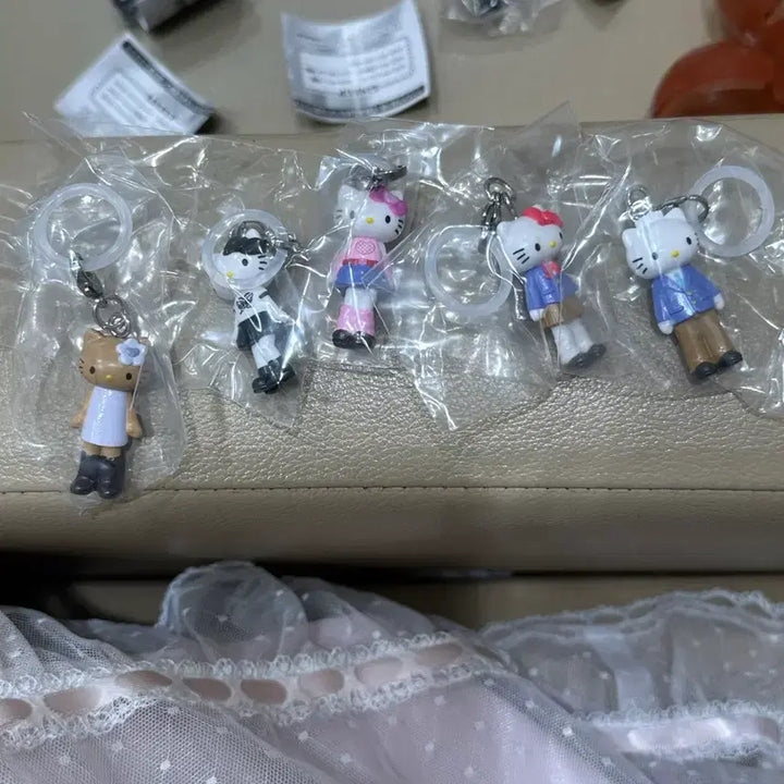 [BUNJANG] Sanrio Hello Kitty Long Leg Kichi Mezushi Gacha Full Set / 풀셋) 산리오 헬로키티 롱다리 키티 메지루시 가챠 아시나가
