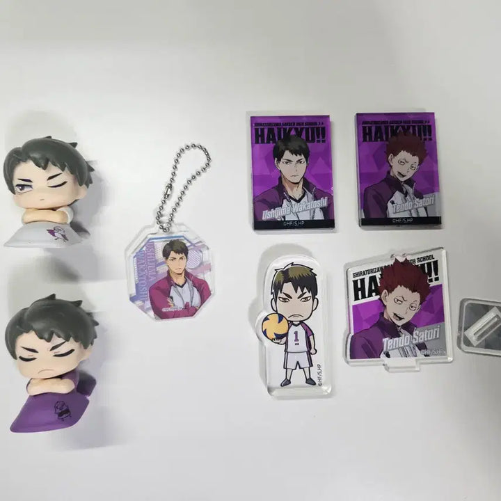 [BUNJANG] Haikyuu Ushijima Tendo Onemutan Acrylic Magnet 10th Anniversary Ticket Bundle / 하이큐 우시지마 텐도 오네무탄 다이소 아크릴 마그넷 10주년 티켓