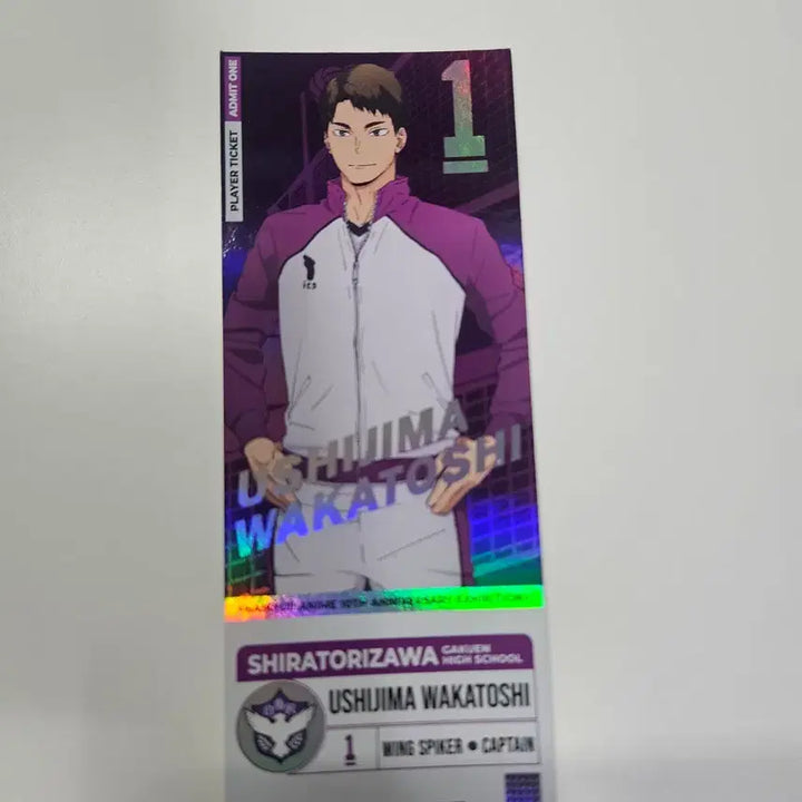 [BUNJANG] Haikyuu Ushijima Tendo Onemutan Acrylic Magnet 10th Anniversary Ticket Bundle / 하이큐 우시지마 텐도 오네무탄 다이소 아크릴 마그넷 10주년 티켓