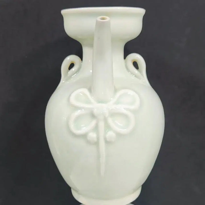[BUNJANG] Yingqing Celadon Vase with Butterfly Motif (Song-Yuan Dynasty) / 중국도자기             송~원시기 영청 양게 집호