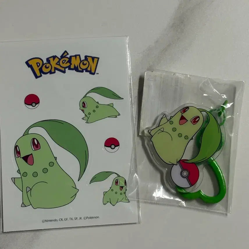 [BUNJANG] Olive Young Pokémon Keychain Sticker Set / 올리브영 포켓몬스터 키링 스티커