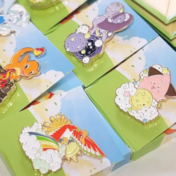 [BUNJANG] Pokemon x Isaac Toast Collaboration Badge Set / [쇼핑백증정] 이삭토스트 포켓몬 뱃지 할인판매