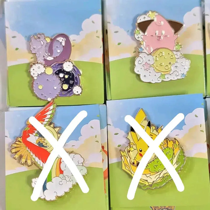 [BUNJANG] Pokemon x Isaac Toast Collaboration Badge Set / [쇼핑백증정] 이삭토스트 포켓몬 뱃지 할인판매