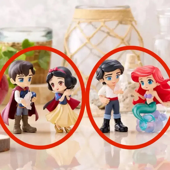 [BUNJANG] Disney Collectible Figure (Snow White) / 일괄) 디즈니 팔버스 피규어 2종