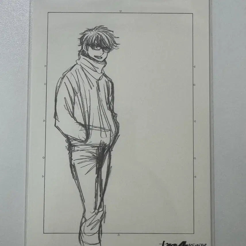 [BUNJANG] Diamond Ace Miyuki Original Art Rough Postcard / 다이에이 다이아몬드 에이스 미유키 원화전 러프 엽서