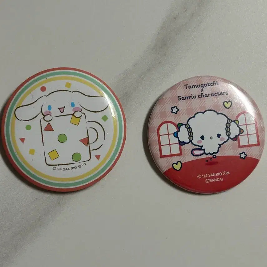 [BUNJANG] Cinnamoroll Sanrio Shin-chan Badge Set / 짱구 시나모롤, 산리오 뱃지