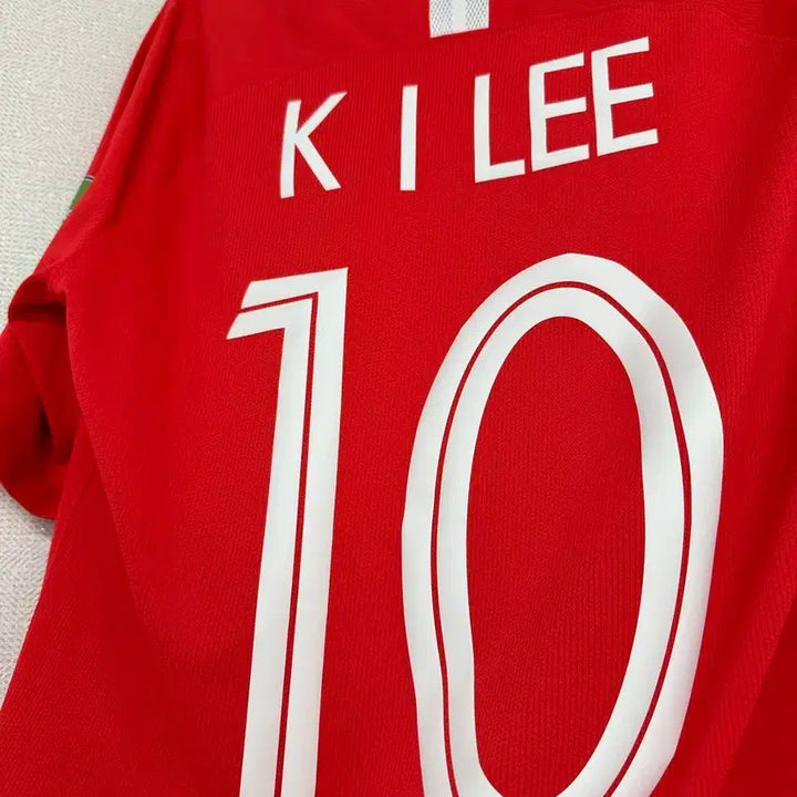 [BUNJANG] South Korea National Football Team Lee Kang-in Signed Jersey M / 18/20 대한민국 축구 국가대표팀 이강인 싸인 유니폼 판매