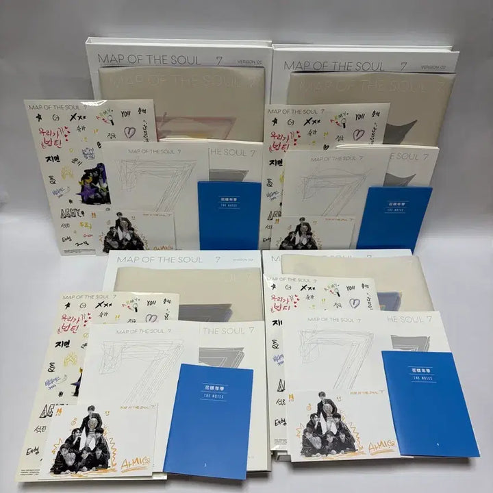 [BUNJANG] BTS Map of the Soul Album Bundle Set (Unsealed) / BTS(방탄소년단) 맵 오브 더 소울 앨범 일괄 판매 (개봉품)