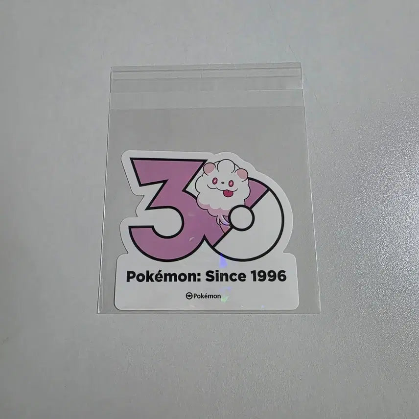[BUNJANG] Pokemon 30th Anniversary Narumperf Sticker / 포켓몬 30주년 스티커 나룸퍼프