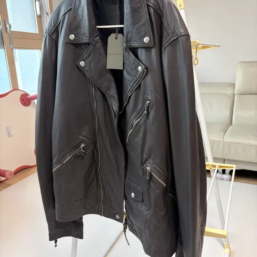 [BUNJANG] All Saints Holt Biker Leather Jacket / 올세인츠 홀트 바이커 가죽 자켓(새제품)