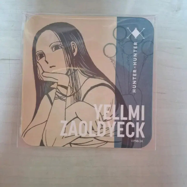 [BUNJANG] Hunter x Hunter Illumi Zoldyck Original Sketch Coaster / 헌터x헌터 이르미 원화 코스터 팔아요 이르미 조르딕 헌헌