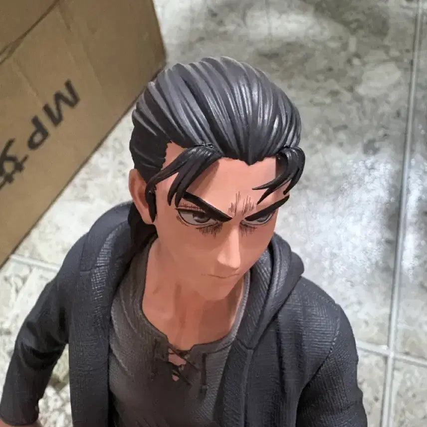 [BUNJANG] JC Model Power Eren Yeager Attack on Titan Resin Figure / jc 모델파워 에렌 예거 진격의 거인 레진 피규어