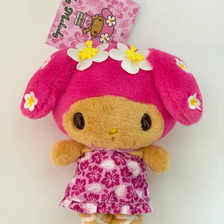 [BUNJANG] Tokonatsu Tanning My Melody Mascot Keychain / 토코나츠 태닝 마이멜로디 마스코트 키링