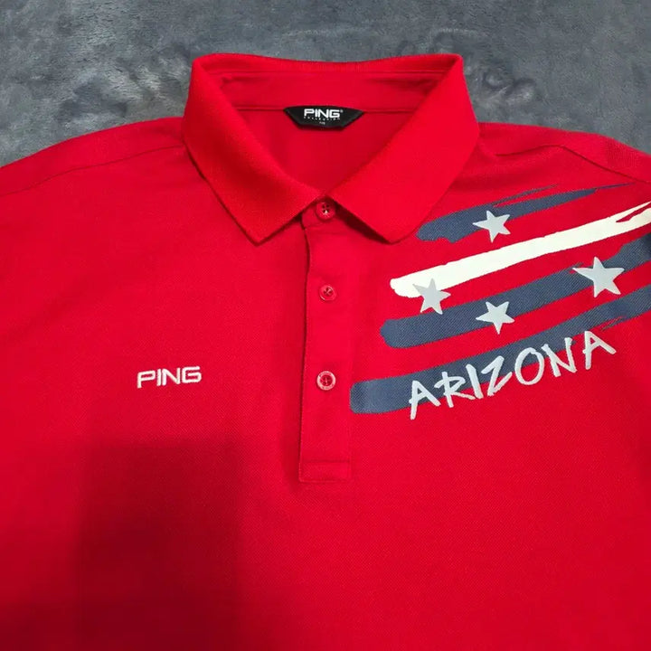 [BUNJANG] PING Golf Short Sleeve Polo Shirt / (110)PING 골프 반팔 카라티셔츠