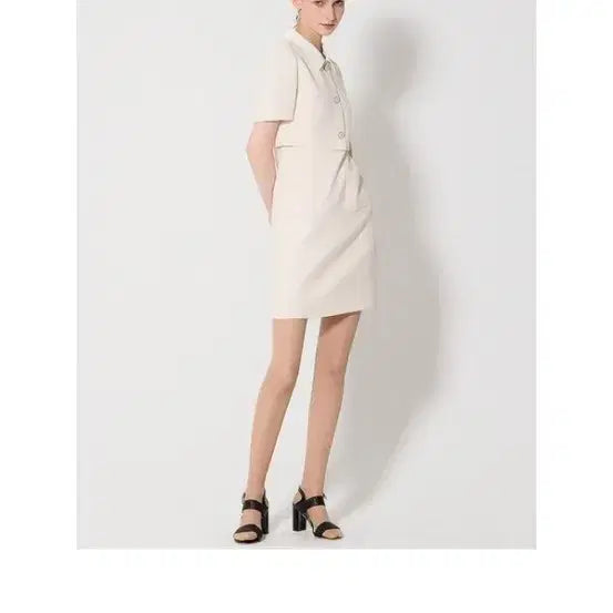 [SOLD OUT] 새상품] 리스트 트위드 원피스 카라
