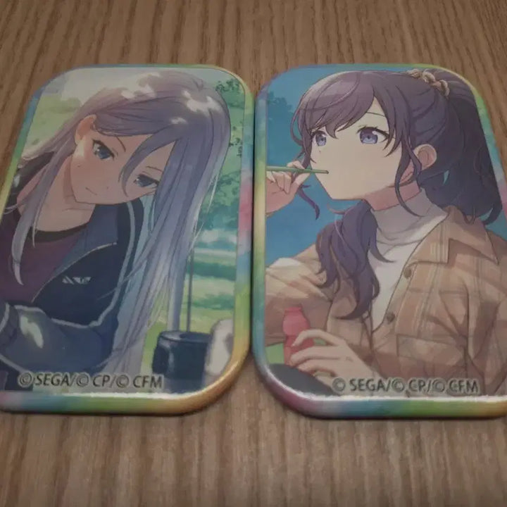 [BUNJANG] Project Sekai Kanade Mafuyu Square Can Badge Bundle Set / (일괄)프로세카 카나데 마후유 사각캔뱃지