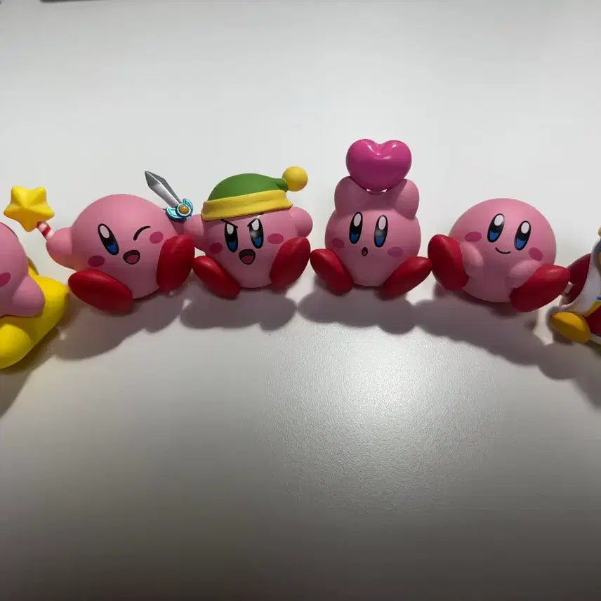 [BUNJANG] Kirby Figure 6-Piece Bundle Set / 커비 피규어 6종 팔아요(일괄)