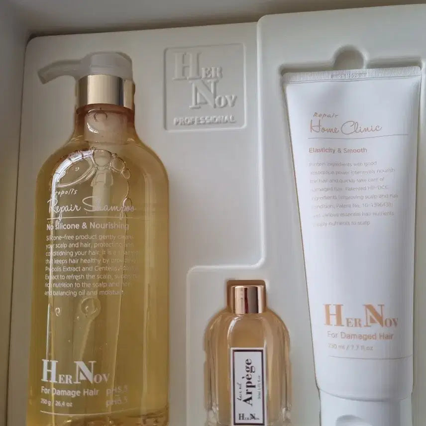 [BUNJANG] Ernov Propolis Shampoo Set / 에르노브 프로폴리스 샴푸 세트