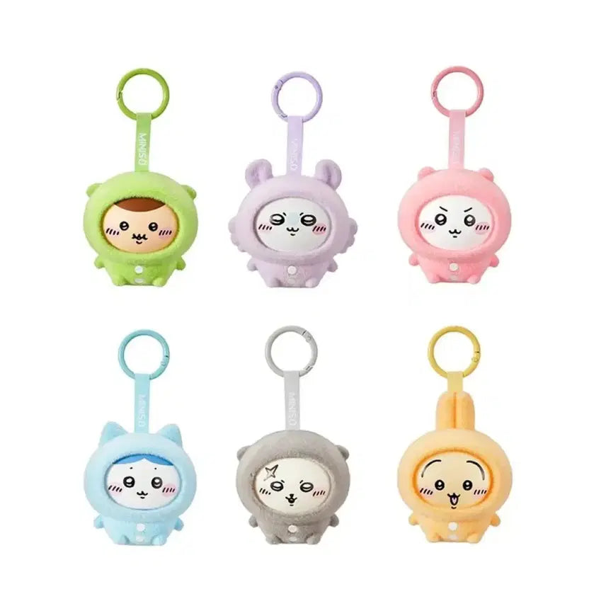 [SOLD OUT] 먼작귀 페이스 체인지 키링 모몽가
