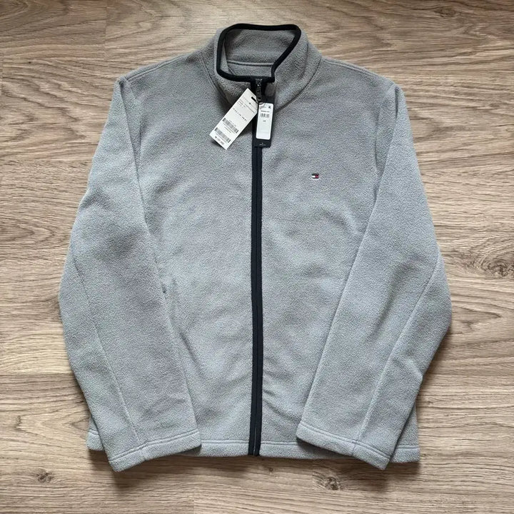 [BUNJANG] Tommy Hilfiger Mock Neck Polar Fleece Grey / [L] 타미힐피거 모크넥 폴라 플리스 그레이