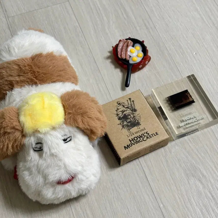 [BUNJANG] Studio Ghibli Calcifer Plush Doll / 지브리 힌 인형s 캘시퍼 굿즈