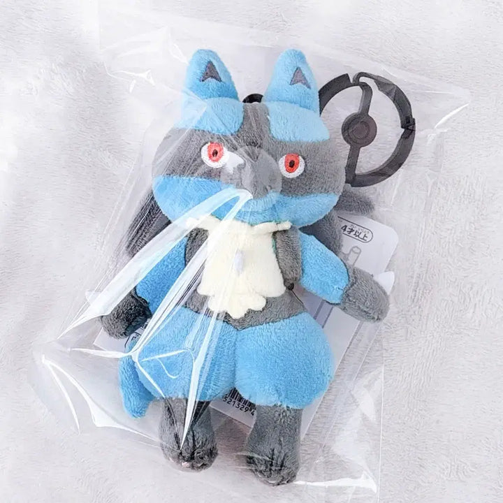 [BUNJANG] Pokemon Special Training Posing Lucario Mascot Plush / 포켓몬스터 특훈중 포징 루카리오 마스코트 누이 인형
