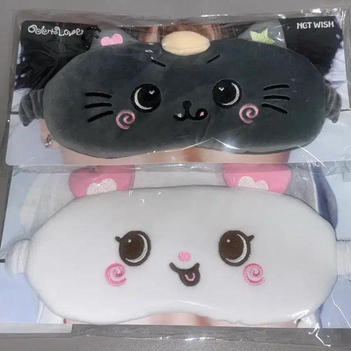 [BUNJANG] NCT WISH Riku Sakuya Sleep Mask Bundle Set / NCT WISH 리쿠 사쿠야 수면안대 원가양도