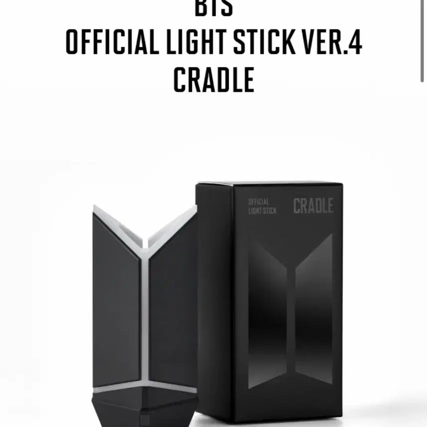 [BUNJANG] BTS Official Light Stick + Cradle VER.4 / 방탄소년단 BTS 응원봉 아미밤4+크래들 VER.4 미개봉 새상품